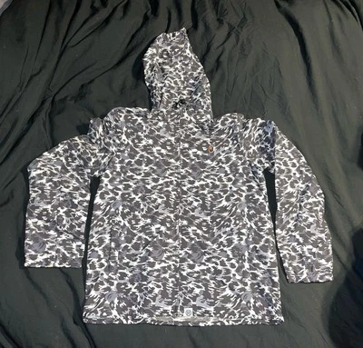 bape bathing ape snow leopard camo special edition shark zip jacket Small - Image 1 of 4