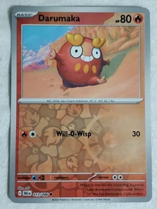 Darumaka #13 Black Bolt Reverse Holo Brilliant Stars  - Picture 1 of 2