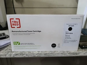 Tru Red kompatible Tonerkartusche Ersatz für HP 80A (schwarz) * TRCF280A * - Bild 1 von 4