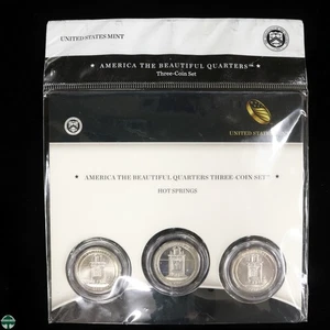 2010 (PD&S) Hot Springs America The Beautiful Quarters Mint/Proof Set - Picture 1 of 8