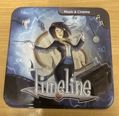 Asmodee Card Game Timeline - Music & Cinema Box Brand New - Image 1 of 4