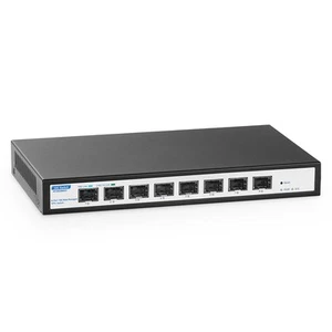 8 Port 10Gbps SFP+ Managed Switch, Support 1G/2.5G/10G SFP Module, 160Gbps Ba... - Picture 1 of 8