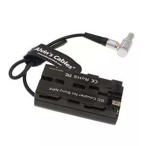 Cable de alimentación de batería ficticia Z CAM E2 Flagship 2 pines a NP F970 para Atomos Ninja V - Imagen 1 de 4
