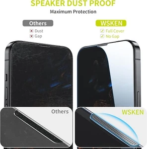 WSKEN for iPhone 14 Pro Screen Protector (6.1 inch),[Auto-Dust Removal] Full Cov - Picture 1 of 3