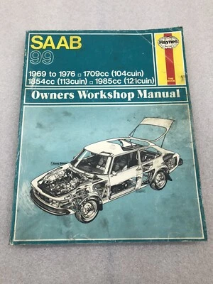 Manual de taller/reparación Haynes SAAB 99 1969-1976 USADO Foto 1 de 4