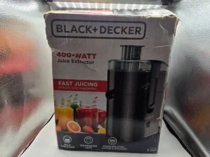 Fruit and Vegetable Juice Extractor with Space Saving Design, Black & Decker - Picture 1 of 9