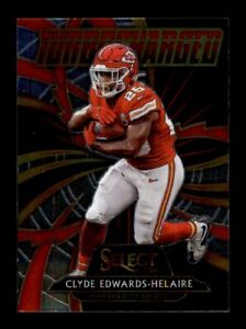 2020 Panini Select Turbocharged Clyde Edwards-Helaire #T18 Rookie RC ID: 12592