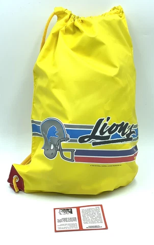 VINTAGE 1986#  VERY RARE OFFICIAL NFL DETROIT LIONS PACK  NEW OLD STOCK [MM] Cover
