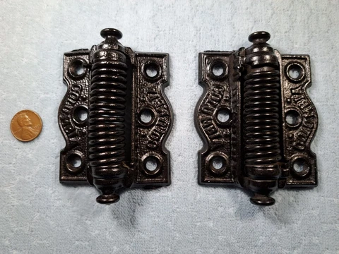 Columbia Spring Loaded Screen Door Hinges Restored Cover