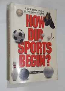 How Did Sports Begin? Rudolph Brasch Novel Soccor Golf Football Small PB Book - Picture 1 of 11