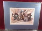 Jody Bergsma Signed & Numbered Love is The Harmony Between Friends 1985