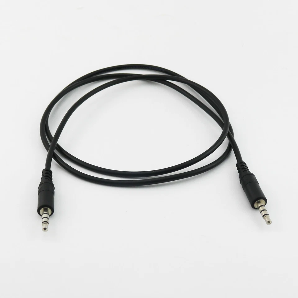 1x 3Ft 1M 3.5mm Male 1/8" 4 Pole To 3.5mm Male 3 Ring Extension Aux Audio Cable - Image 1 of 1