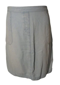 Jeansrock J. Jill XL hell gewaschen blau knielang - Bild 1 von 3