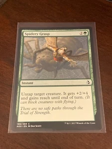 Magic the Gathering Amonkhet Spidery Grasp - Picture 1 of 2