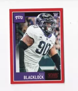 ROSS BLACKLOCK 2020 PANINI SCORE FOOTBALL RED PARALLEL ROOKIE CARD-SHIPS FREE - Picture 1 of 24