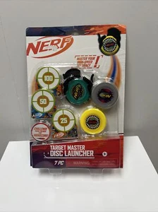 Nerf Target Master Disc Launcher Pack with 3 Discs, Launcher 3 Targets by Hasbro - Picture 1 of 5