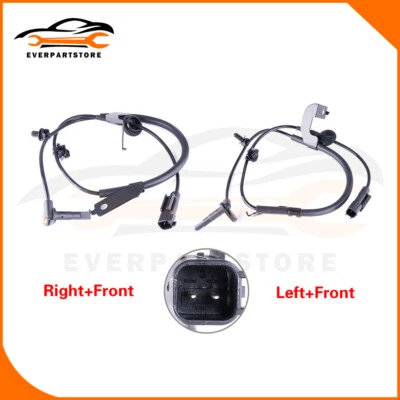 2 piezas de sensor de velocidad de rueda ABS para Dodge Journey Avenger SXT Chrysler 200 delantero Foto 1 de 4