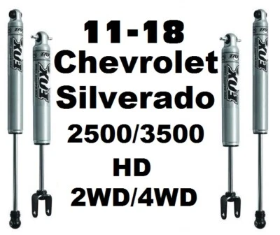 Amortiguadores delanteros + traseros Fox para Silverado 2500/3500 HD 2/4x4 serie 2.0 PerForm 0-1" Foto 1 de 4