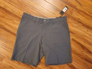ADIDAS GOLF Mens Woven ULTIMATE 365 SOLID Shorts GREY Size 36 - Picture 1 of 5
