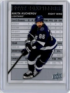 Nikita Kucherov SB-1 2023-24 Upper Deck Star Series 1 Stat Box Fillers - Picture 1 of 2