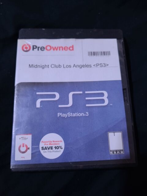 Jogo Ps3 Midnight Club Los Angeles Original Playstation 3