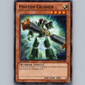 Yugioh Photon Crusher SP14-EN008 1st Edition Starfoil Rare Holo - NM - Picture 1 of 2
