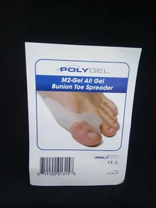 Toe Spreading Gel Bunion Shield authentic Poly Gel New ( 1 PC ) - Picture 1 of 2