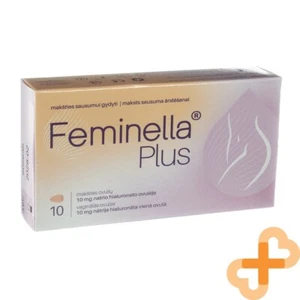 FEMINELLA PLUS 10 óvulos vaginales restaura la humedad vaginal promueve la regeneración - Imagen 1 de 24