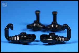 4x LEGO BLACK SCORPION MINIFIGURE DESERT BUG ANIMAL CREATURE EGYPT PYRAMID 30169 - Picture 1 of 4