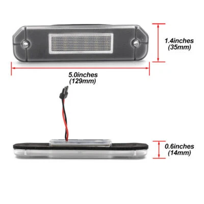 For 92-95 Honda Civic Hatchback 96-98 Civic Sedan 2pcs LED License Plate Lights - Image 1 of 4