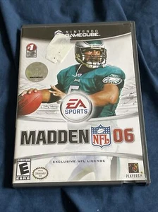 CIB MADDEN NFL 06 FOOTBALL 2006 NINTENDO GAMECUBE VIDEO GAME COMPLETE IN BOX - Picture 1 of 2