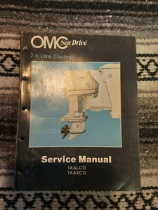 OMC Sea Drive 2.6L (ducted) Service Manual 1984 - Bild 1 von 2