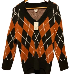 A New Day Men Long Sleeve Knitted Sweater Small NWT! - Picture 1 of 3