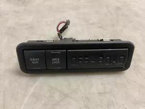 Jeep JK Wrangler Rubicon Locker and Sway Bar Switch Panel 2011-2017 163639 - Picture 1 of 6