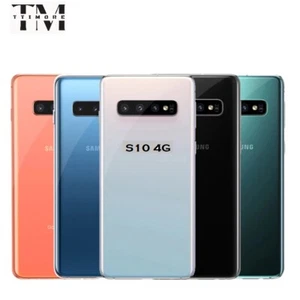 Cubierta trasera de batería de vidrio puerta trasera con cámara de reemplazo de lente para Samsung Galaxy S10 - Imagen 1 de 8