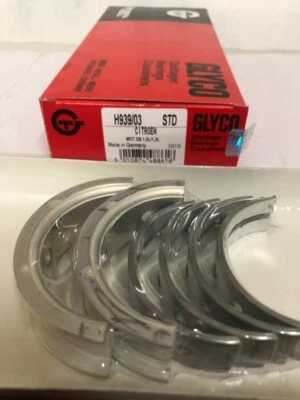 GLYCO Main Bearing Set H939/3 STD Fits Citroen GS GSX AMI 1.0L 1.3L G12 1222cc - Image 1 of 4