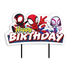 Cake Topper Spidey Compleanno - Foto 1 di 2