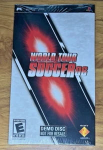 NEW SEALED World Tour Soccer 06 DEMO DISC (Sony PlayStation Portable, 2006) - Picture 1 of 2