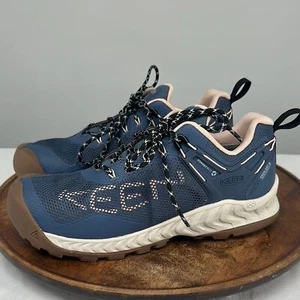 Keen Shoes Womens 10 Waterproof NXIS Hiking Sneakers Low Dry - Picture 1 of 11