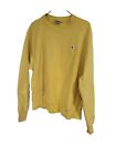 Vintage Champion Reverse Weave Crewneck Sweatshirt Size M Sunny Yellow Cozy