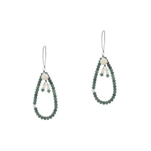  Lot de 2 Lotus Jade Bodhi Corde à Suspendre Homme et Femme Bracelet Perlé pour Téléphone - Photo 1/12