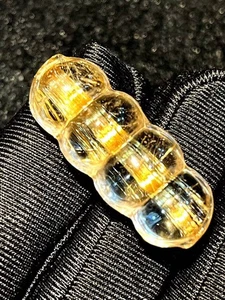 A++Natural Rutilated quartz Crystal Mineral Specimen reiki healing Pendant Decor - Picture 1 of 6
