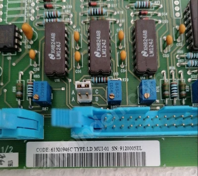 LDMUI-01 ABB 61320946C LD MU módulo de E / S USADO - Imagen 1 de 3