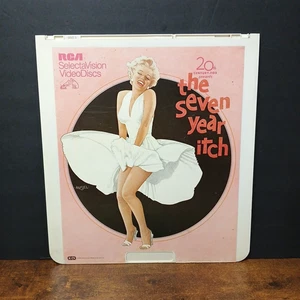 Marilyn Monroe THE SEVEN YEAR ITCH, RCA Selectavision Videodisc, CED System - Foto 1 di 2