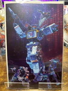 TRANSFORMERS 24 BARENDS 616 80s Retro Virgin Spot Foil Variant B LTD 750 - Picture 1 of 2