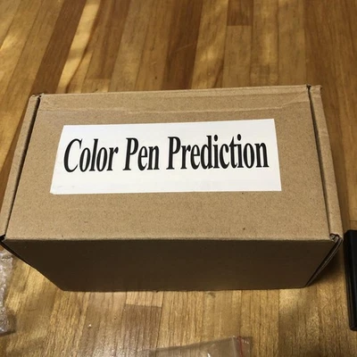Magic Trick Color Pen Prediction SalonStage Magic Party Goods Table Magic E472 - Image 1 of 4