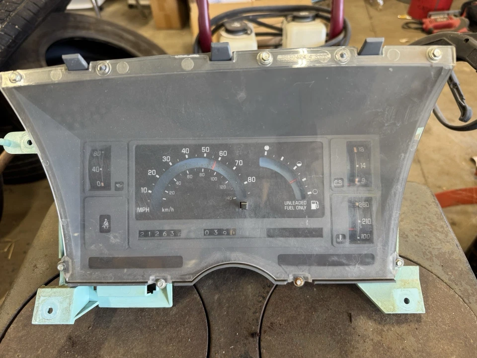 Chevy S10 Blazer GMC S15 1986-94 Jimmy OEM cuadro de instrumentos medidor de tablero Foto 1 de 4