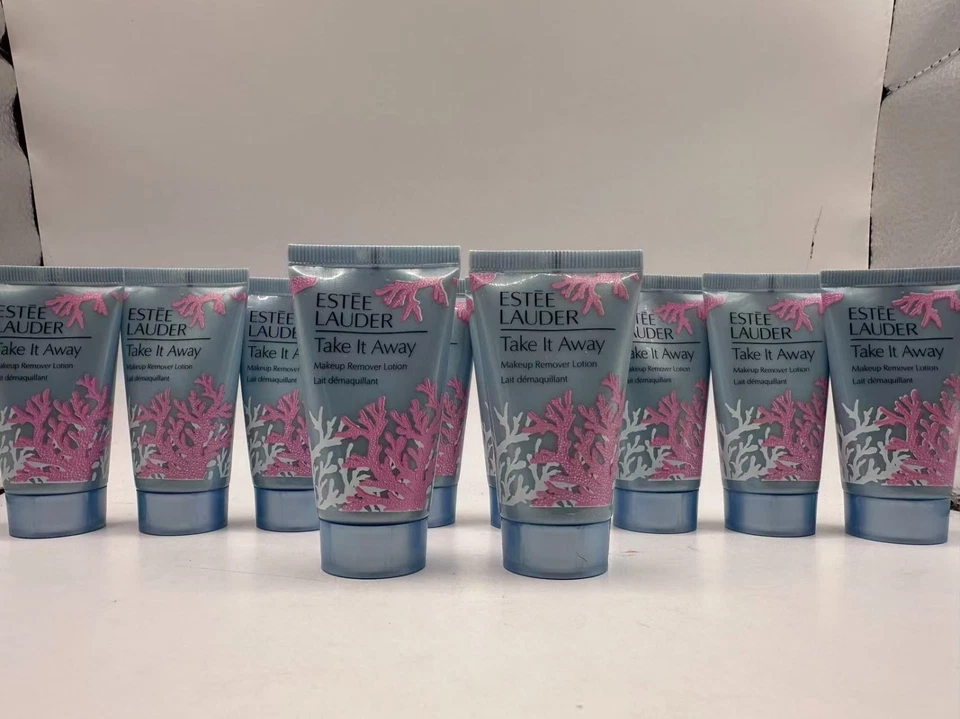 LOT OF 10 ESTEE LAUDER TAKE IT AWAY MAKEUP REMOVER LOTION 1OZ/30ML*10 PCS - Image 1 of 1