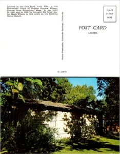 Postal vintage de Homestead Cabin en Colorado Springs - Imagen 1 de 1