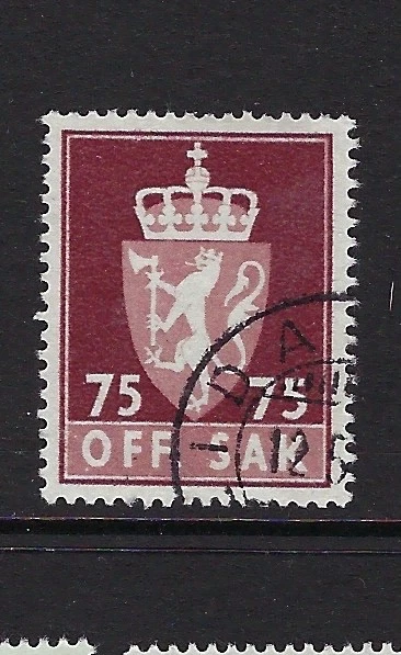 NORUEGA SCOTT O77 EN MUY BUEN ESTADO USADO, Lote 355 Foto 1 de 1